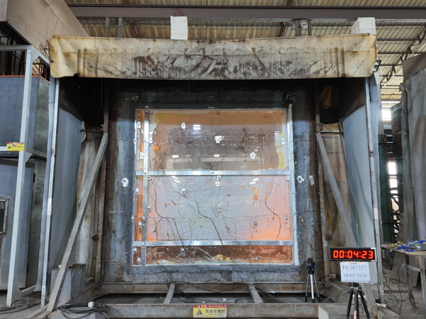 EI120 Fire Resistance Test: Full System Verification for Fire-Rated            Glass