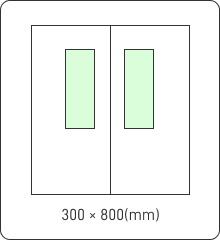 Recommended Vision Panel Opening Sizes